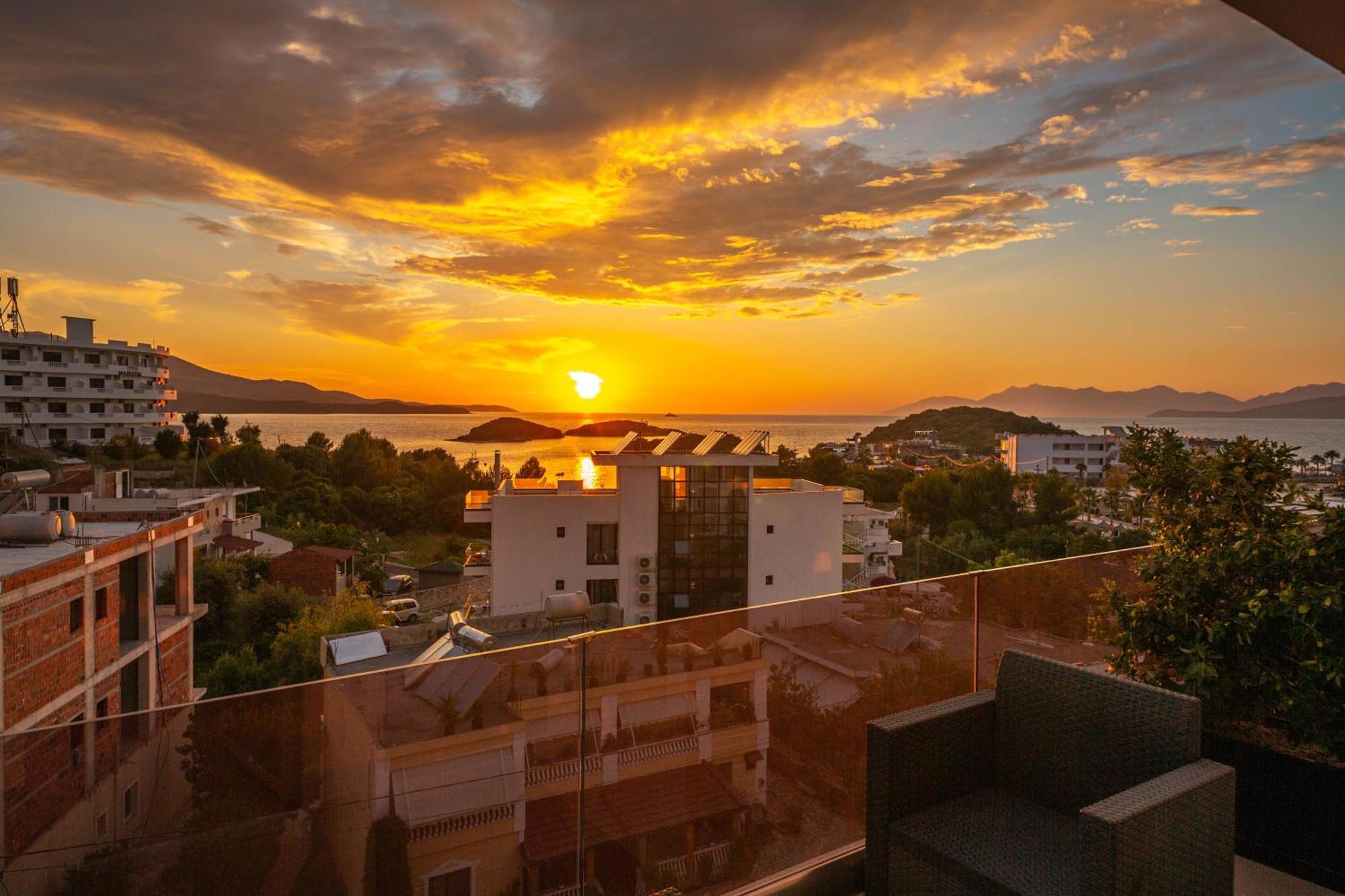 Hotel Sole Mare Ksamil Kültér fotó