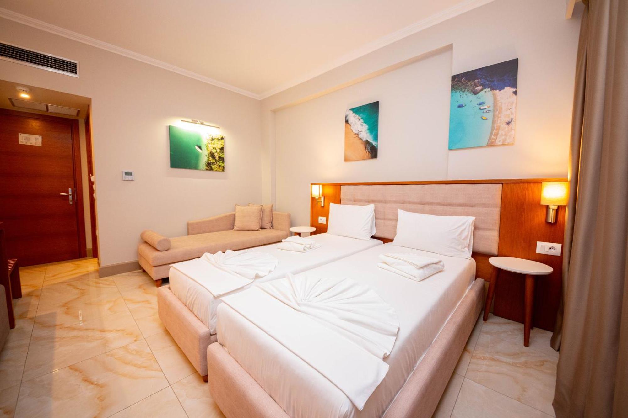 Hotel Sole Mare Ksamil Szoba fotó