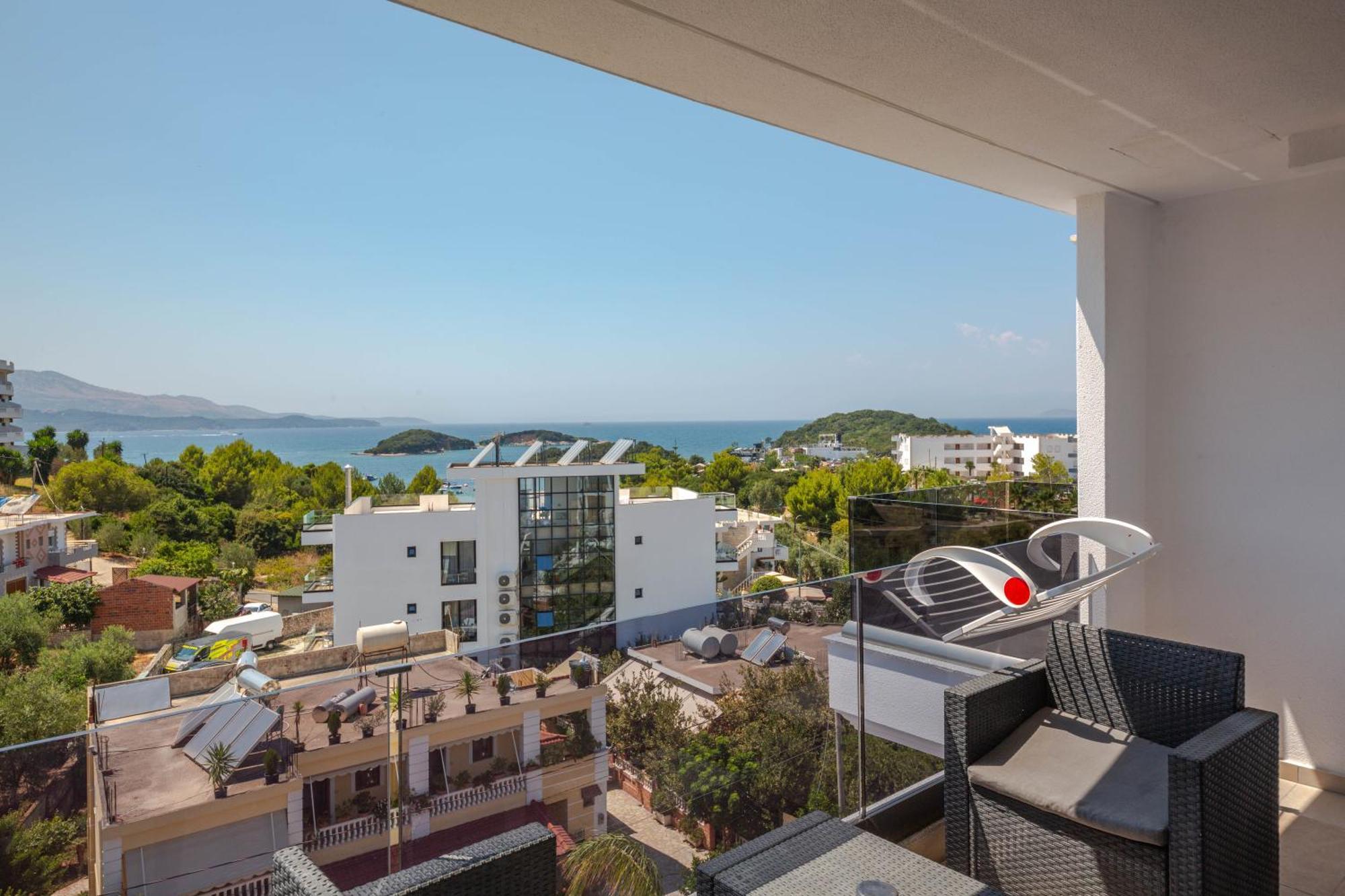 Hotel Sole Mare Ksamil Kültér fotó